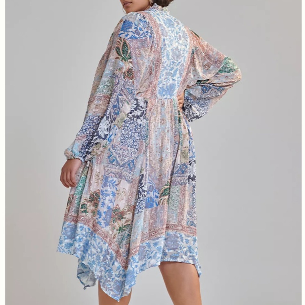 Anthropologie Cressida Midi Dress- Size 3X - Picture 7 of 10